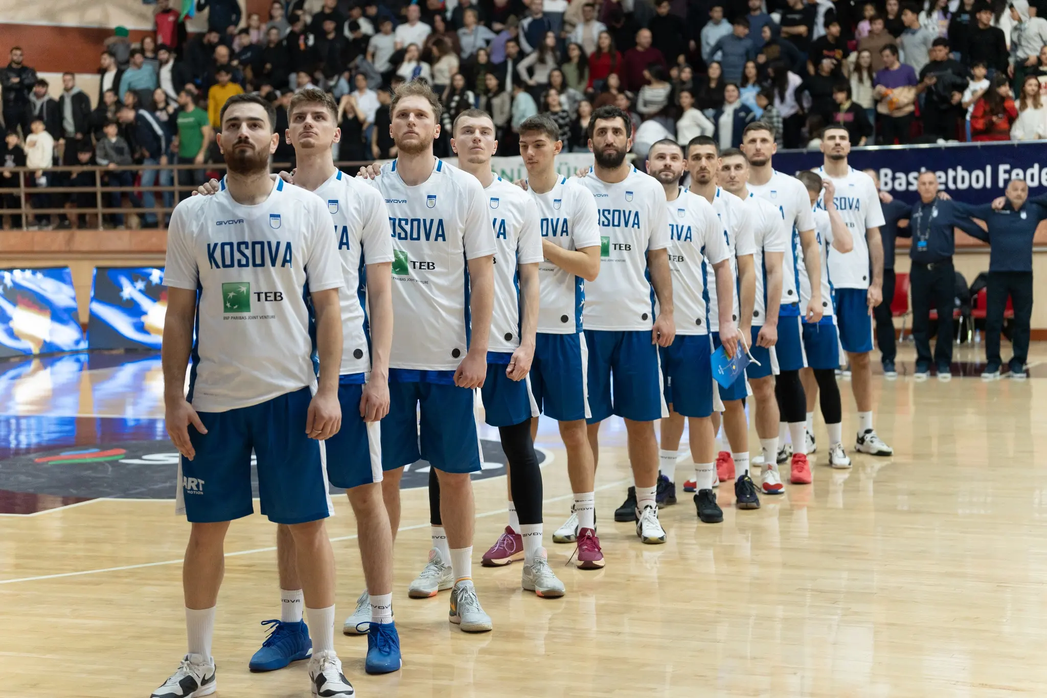 Pamje nga ndeshja Azerbajxhani-Kosova